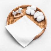 Musselin-Mundtuch (30×30 cm) – Sanfte Pflege